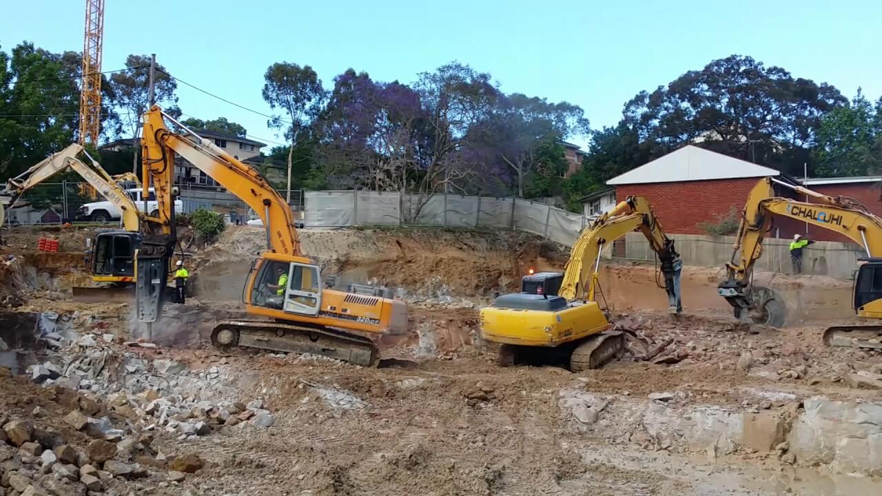 Site Cut Excavation